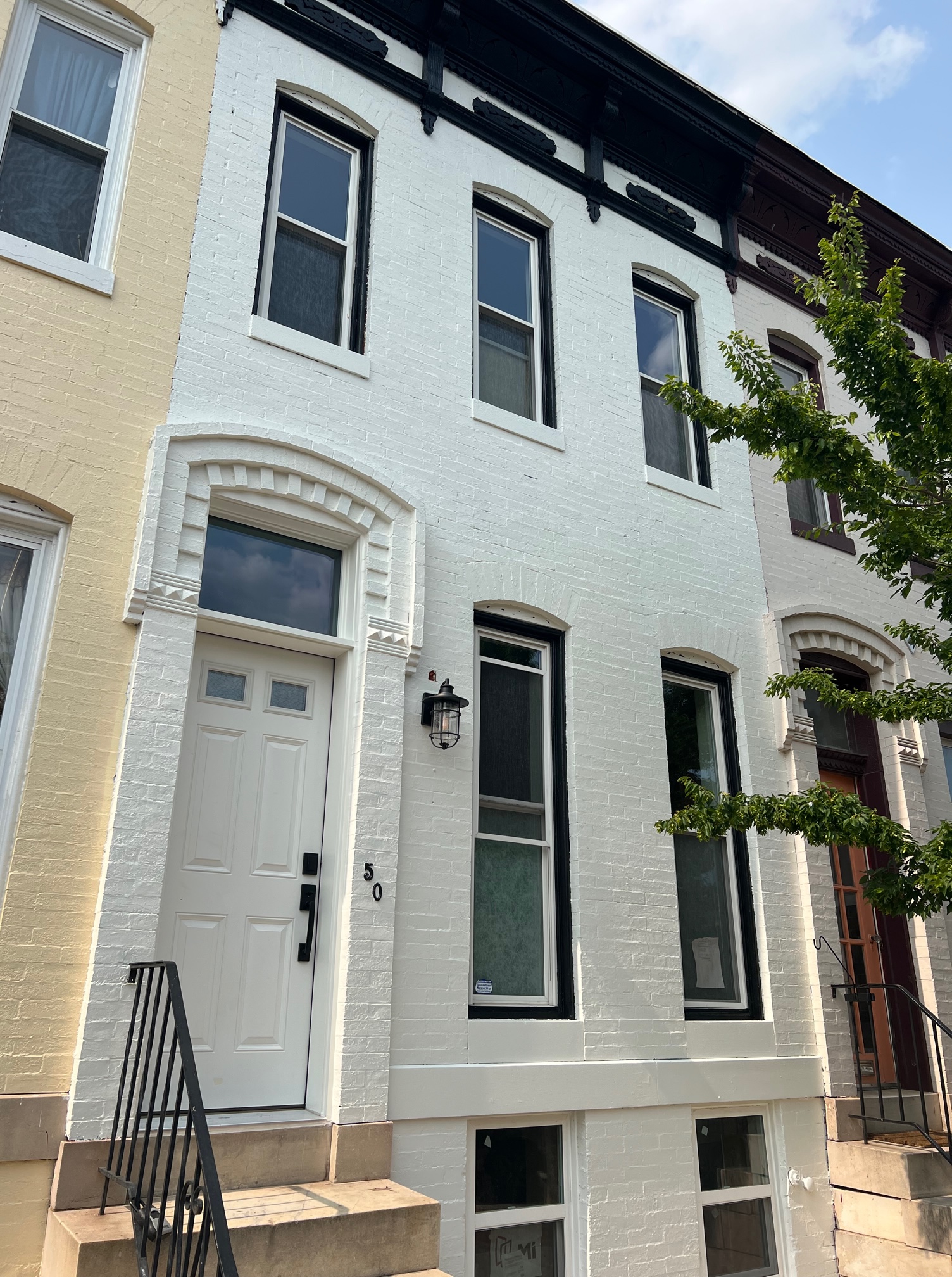 exterior paint job Baltimore canton neighborhood